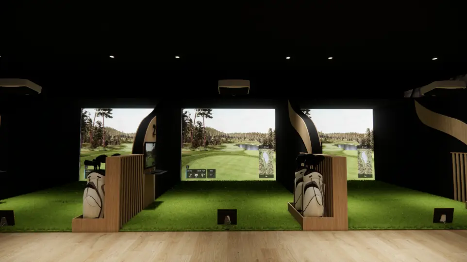Simulateur de golf