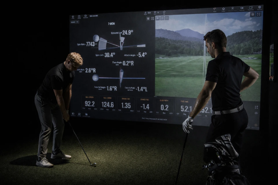 Simulateur de golf
