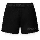 ROCKA Short VICTORY Hommes elastique - noir-gris - back.webp
