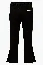ROCKA Pantalon training Hommes noir-blanc- bas large - plisé - back.webp
