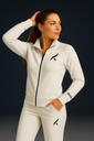 ROCKA Veste training HERITAGE Femmes blanc-noir -tirette noir - Alma 5.png