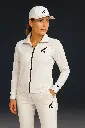 ROCKA Veste training HERITAGE Femmes blanc-noir -tirette noir - Alma 8.webp