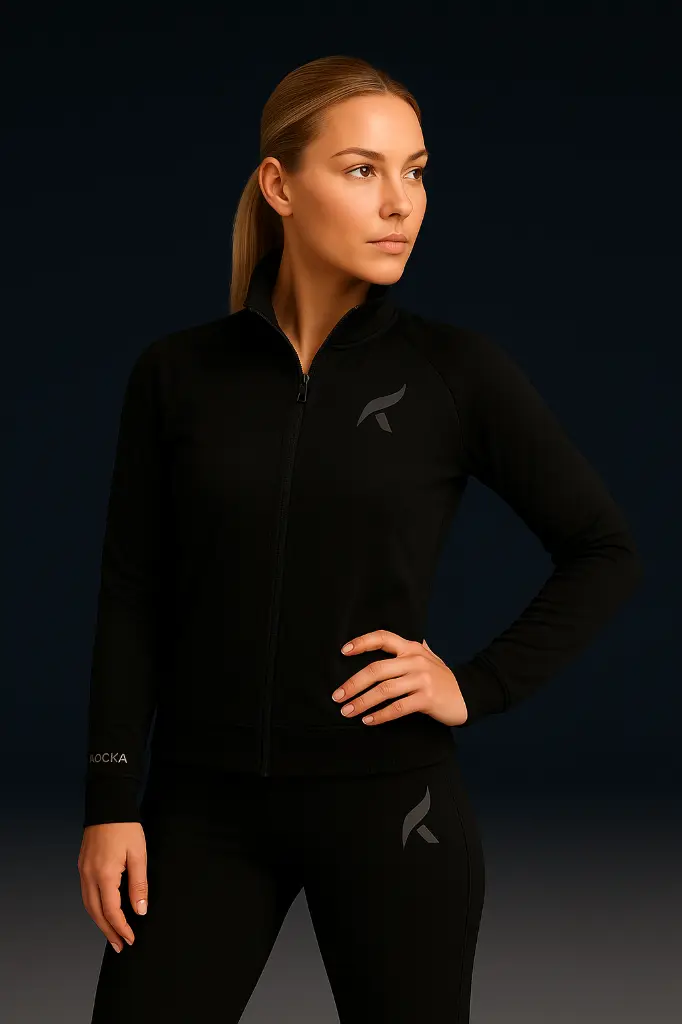 ROCKA Veste training HERITAGE  Femmes noir-gris - Alma 5.webp