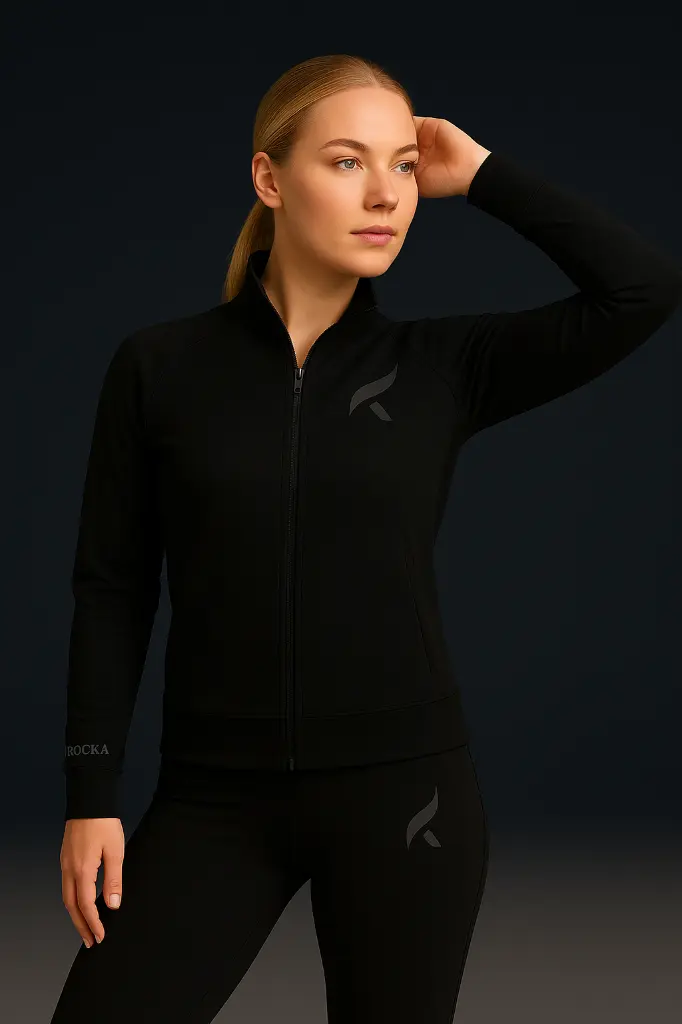 ROCKA Veste training HERITAGE  Femmes noir-gris - Alma 6.webp