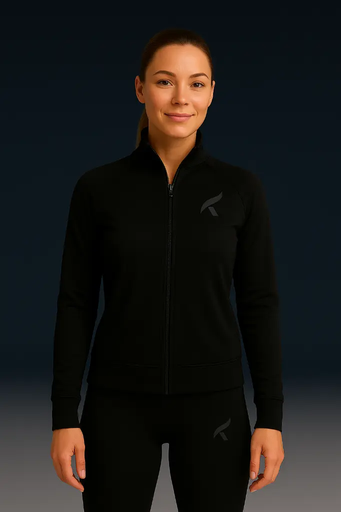 ROCKA Veste training HERITAGE  Femmes noir-gris - Alma 9.webp