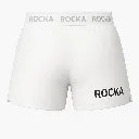 ROCKA Short VICTORY Femmes elastique - blanc-noir - noir - back.webp