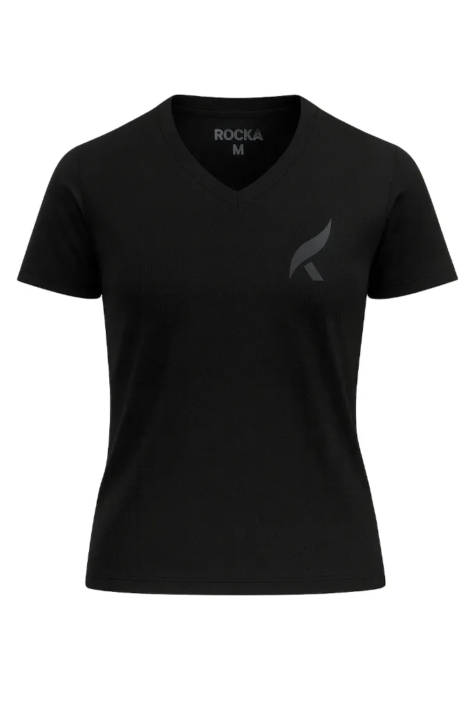 Rocka T-shirt col V Victory femme