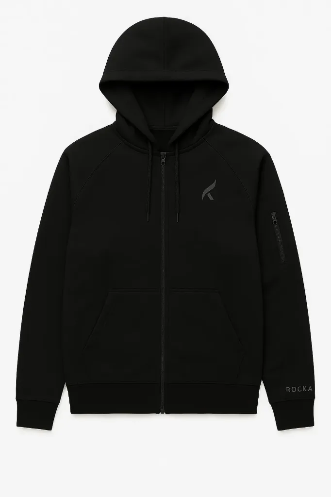 Rocka sweat full zip capuche Therma femme